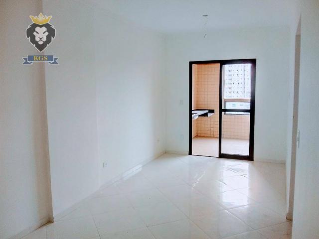 Apartamento com 2 dormitórios à venda, 73 m² por R$ 270.000,00 - Vila Guilhermina - Praia - Foto 3
