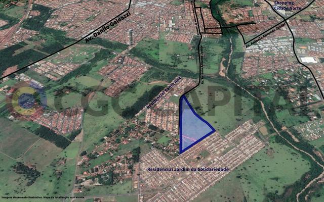 Área perto do bairro Santa Ana