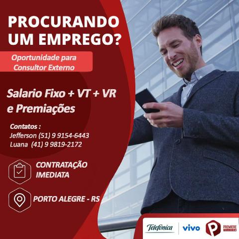 Vaga de Emprego Consultor de Vendas VIVO