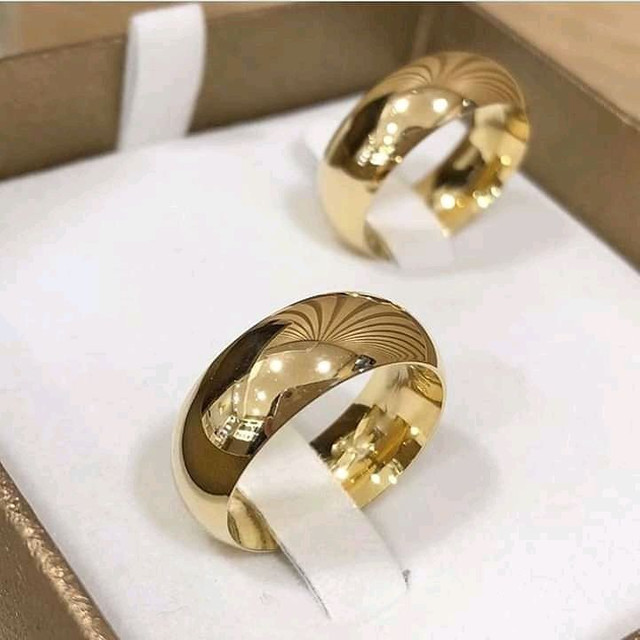 ALIANÇAS COM Á MESMA DURABILIDADE E COR DO OURO COM GARANTIA PERMANENTE ? - Foto 4