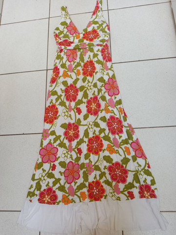 Vendo vestido de malha estampado