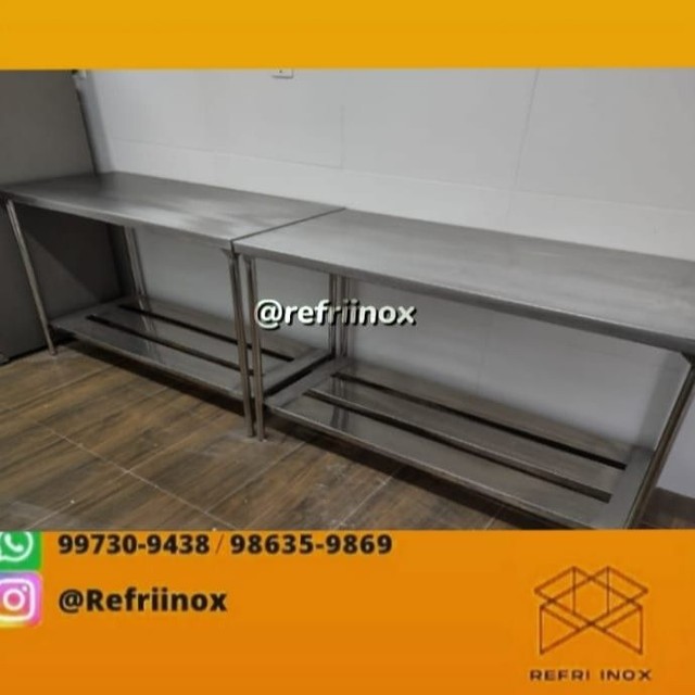 Mesa ,pia coifa de inox ,Exaustor - Foto 6