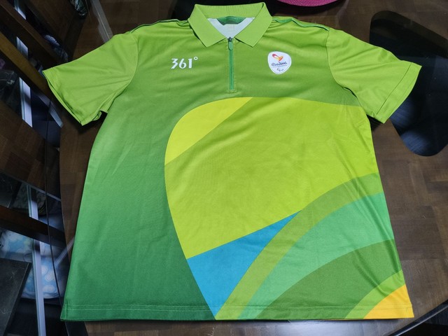 Camisa olimpíada/ paralimpiada Brasil 2016