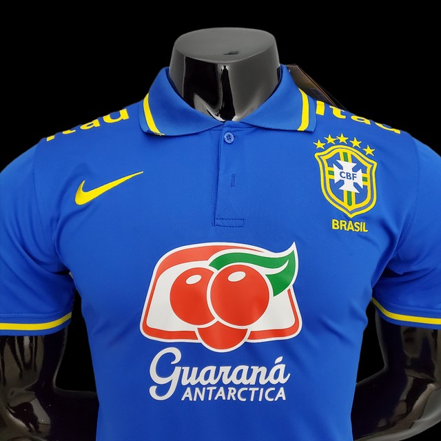 Camisa Polo Brasil Com Patrocínios Importada ENTREGA GRÁTIS em Goiânia - Foto 2
