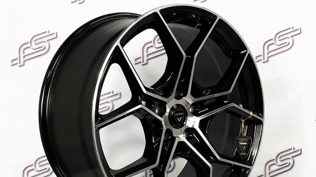 Rodas Vittoria Turim Preto Diamantado 5x112 - 19x8,5 e 19x9,5 - Foto 4
