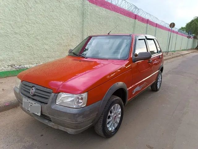 Fiat Uno Mille Way Econ, ano 2013, vermelho. (17492)