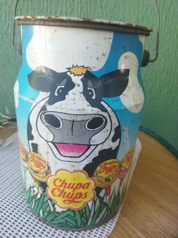 Latão com alça Chupa Chups Anos 90' - Foto 4