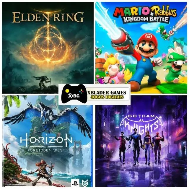 Gotham Knights, Horizon, Mario e Elden Ring - Videogames - Setor