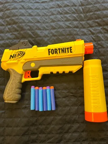 Brinquedo Lançador De Dardos Nerf Fortnite Sniper Pesada' em