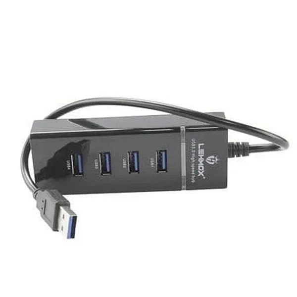 Hub USB 3.0 com 4 Portas Super Speed 5 Gbps e Led indicativo - Lehmox - Foto 5