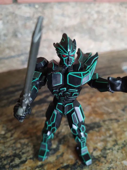 Boneco de ação articulado - Ecliptor Power Rangers Guerreiro futurista - Foto 2