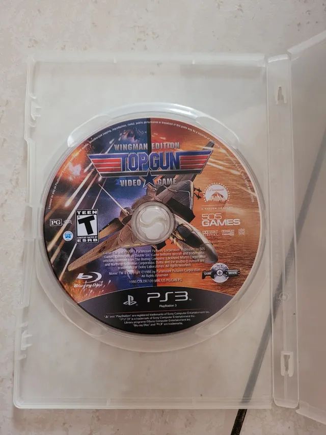 Jogo PS3 - Topgun
