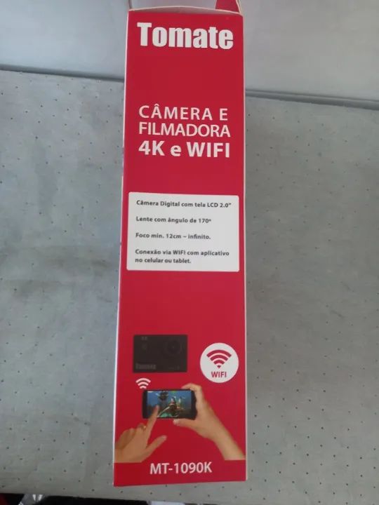 CAMERA E FILMADORA 4K E WIFI - Foto 2