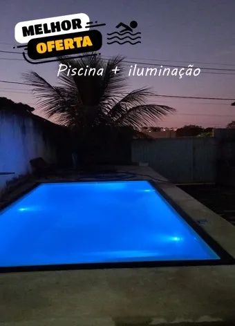 CA-Piscina 5,50 metros com iluminação !