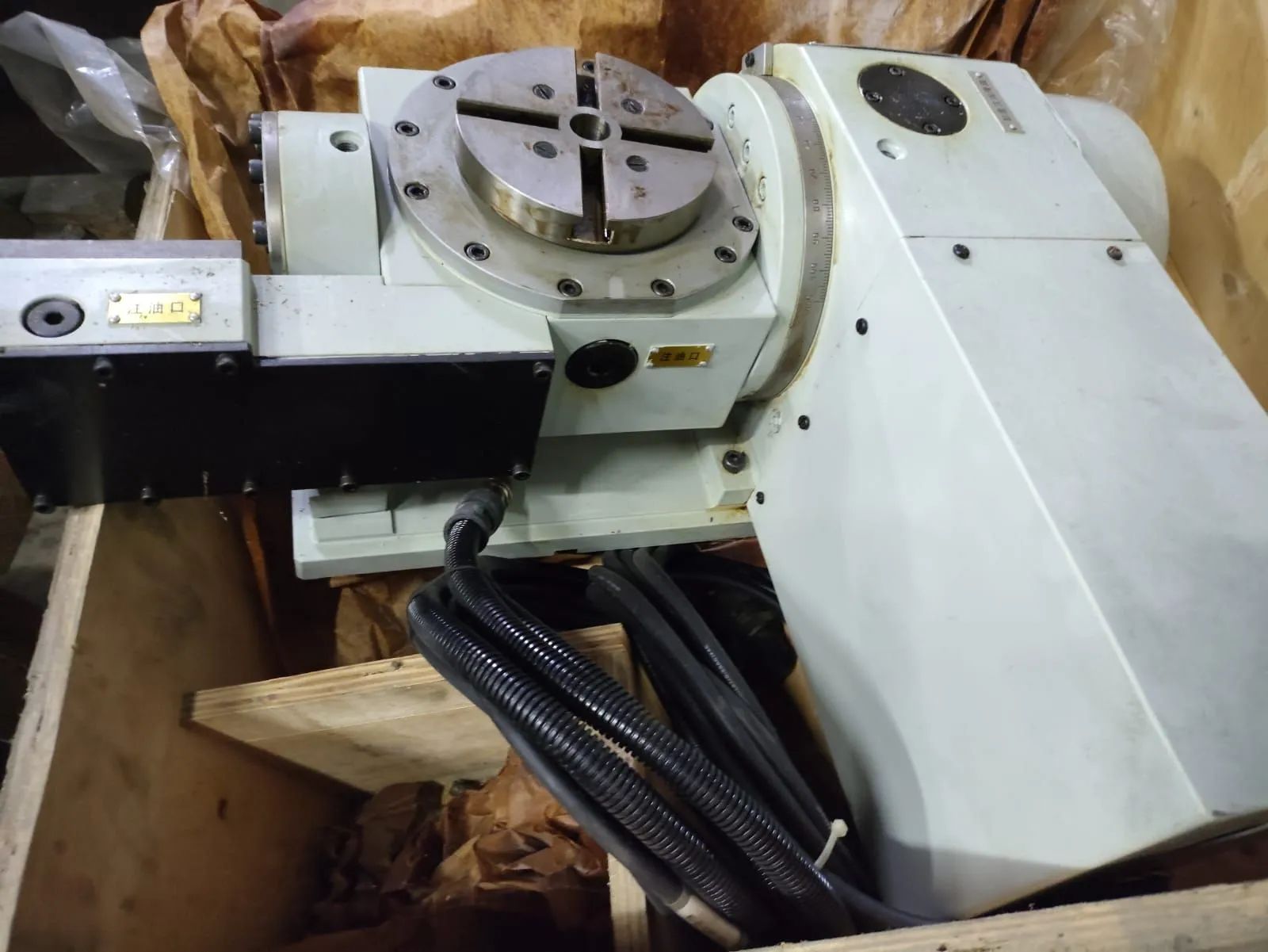 Quarto e quinto eixo para máquina CNC - Foto 4