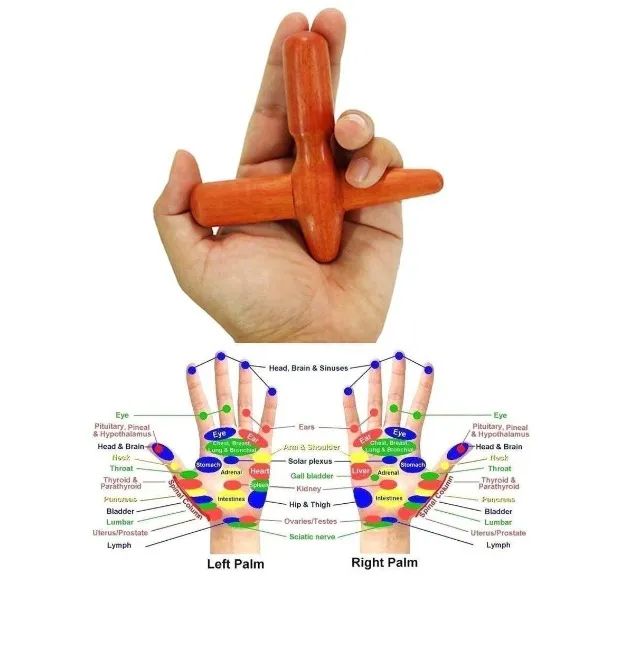 Kit 6pçs Reflexologia Massagem Tailandesa - Foto 2