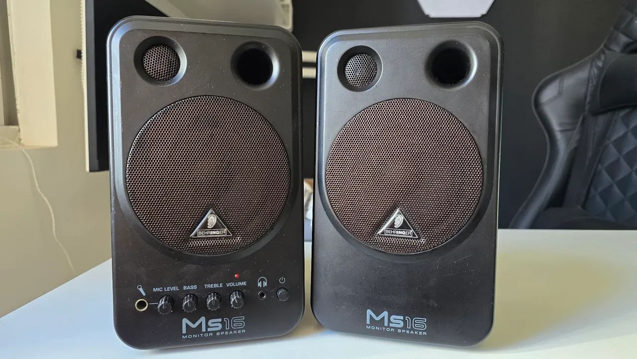 BEHRINGER MS16 - Coppia Di Monitor Da Studio Attivi Da 16W, Altoparlanti Per Home Recording E Multimedia - Foto 7