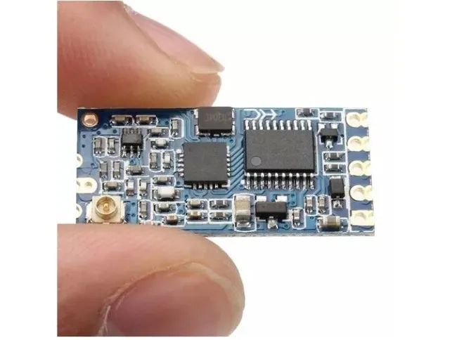 Rf 433mhz Wireless Hc-12 C/ Antena 1000m Rs232-ttl Arduino-Robotica-Automação COD-AM41  - Foto 5