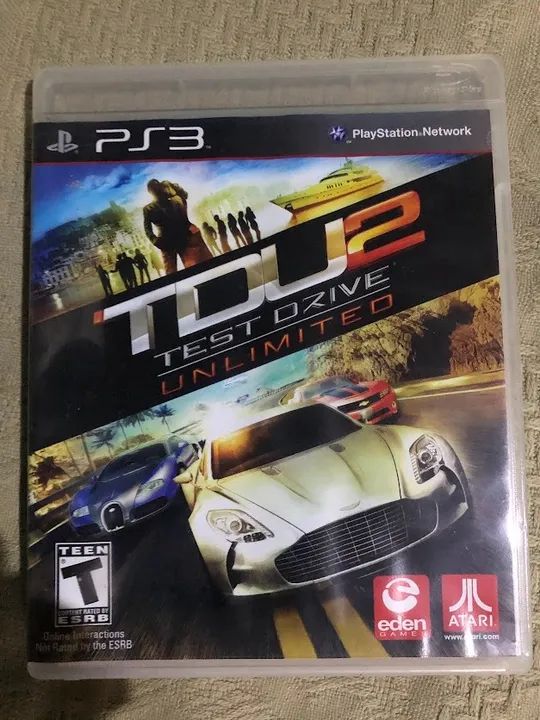 Jogo Test Drive Unlimited 2 - PS3 - Seminovo.