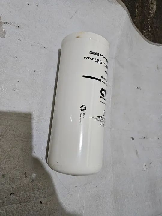 Trator colhetadeira new holand filtro hidráulico novo original 48142232 - Foto 2