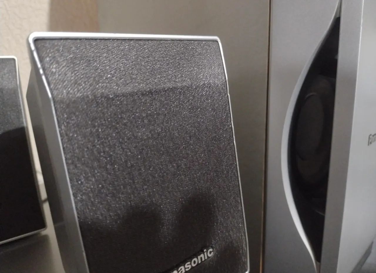 Home Theater Panasonic com DVD Player e 5.1 Canais - Foto 3