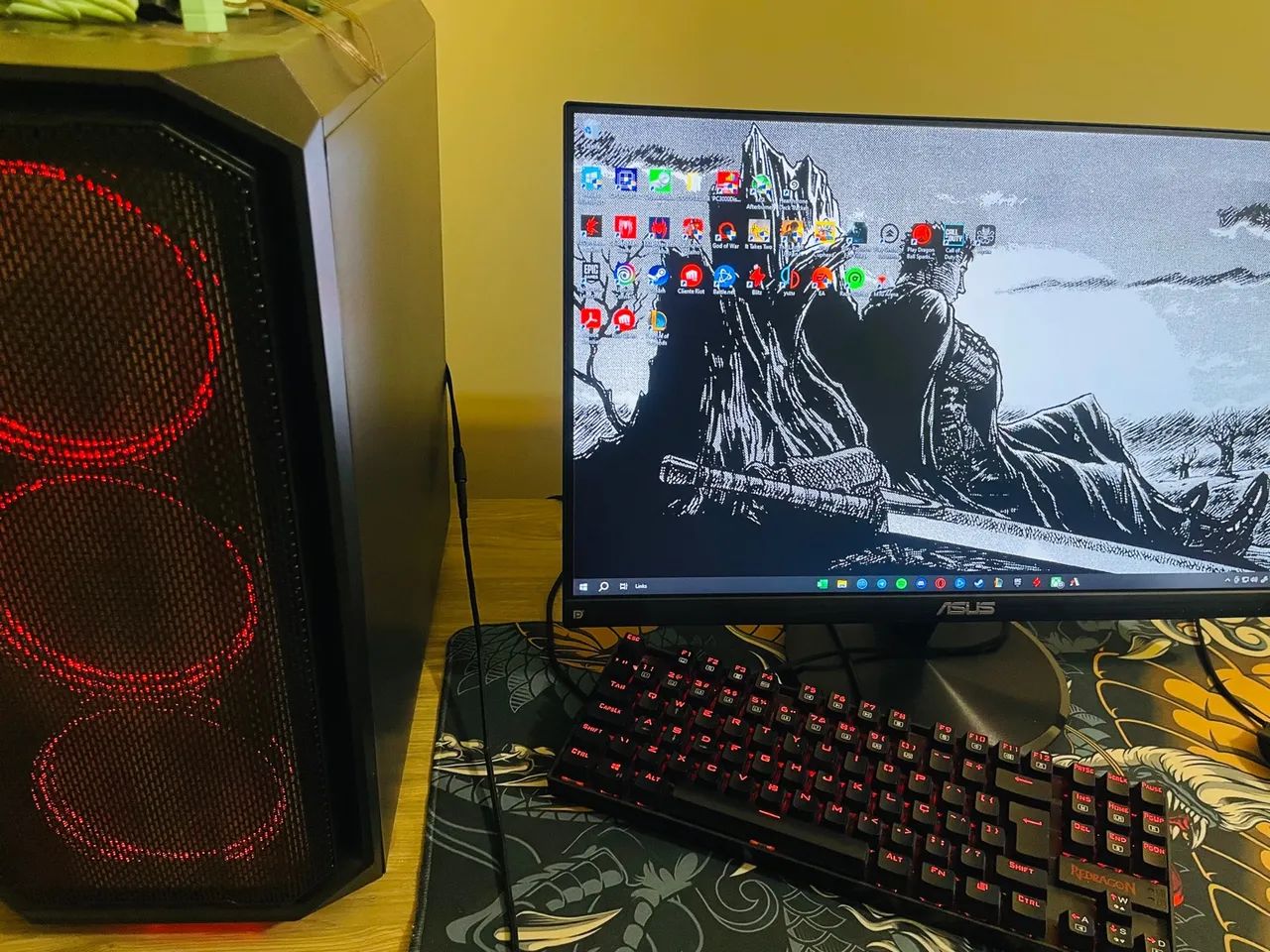 SETUP FULL PC GAMER RX 6600 