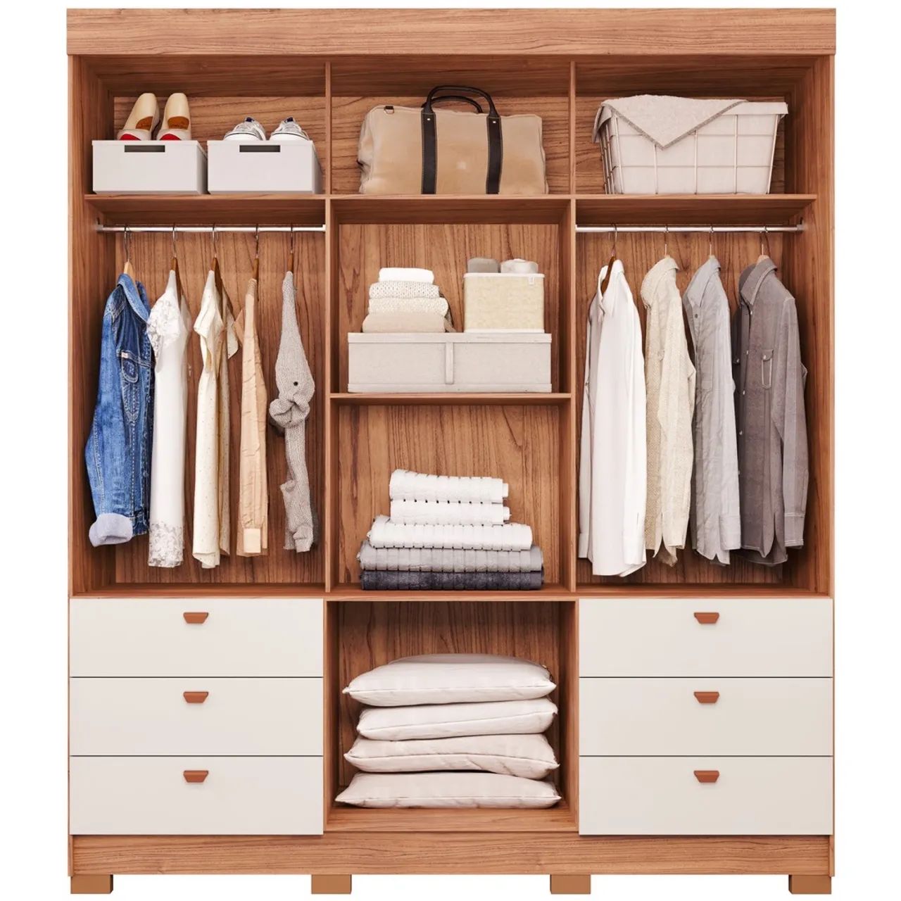 Guarda-Roupa Casal 3 Portas Slide tt54 100%MDF - Foto 3