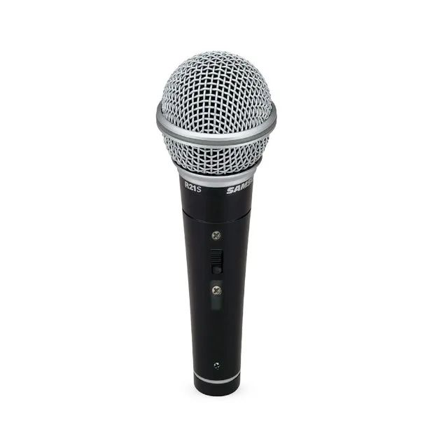 Microfone Dinâmico Samson R21S Cardióide C/ Chave - AC1155 - Foto 4