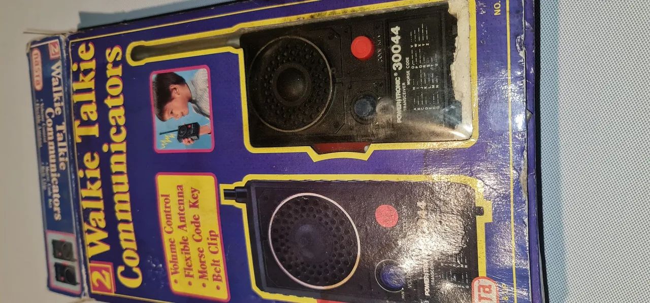 Walkie Talkies Power/tronic 30044 Antigos - Foto 4