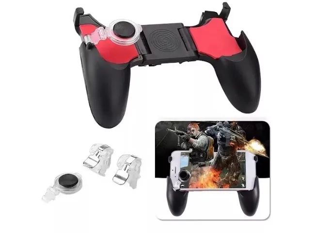 Gamepad Controle 5 In 1 Celular + Gatilho Analógico - Foto 4
