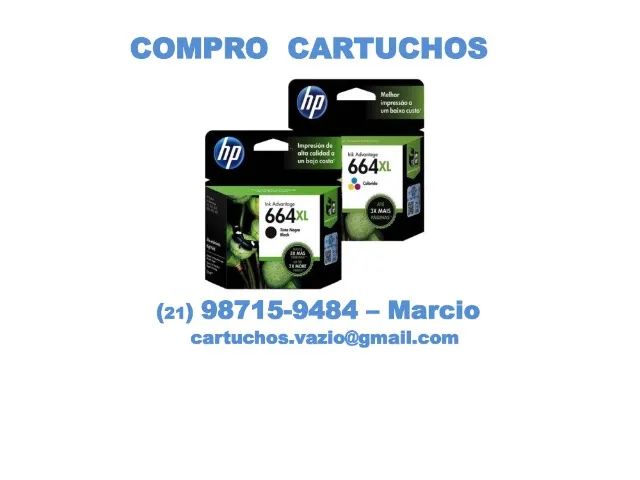 Compra de cartuchos e toners de impressoras vazios, cheios e vencidos - Foto 2