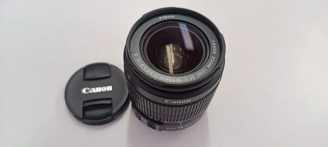 Lente Canon 18-55mm EFS - Foto 3