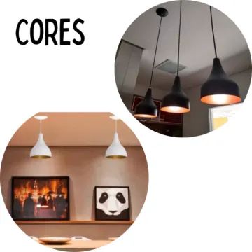 luminária pendente de teto modelo gotinha cozinha _ cs277 - Foto 2