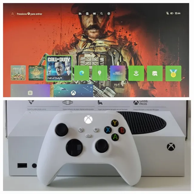 Xbox Série S - 4K - SSD 512GB - GARANTA + Jogos (ELDER RING, CALL OF DUTY)