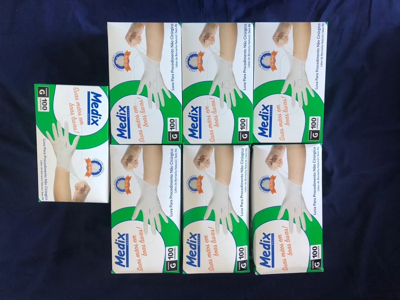 Luva látex medix sem pó G 