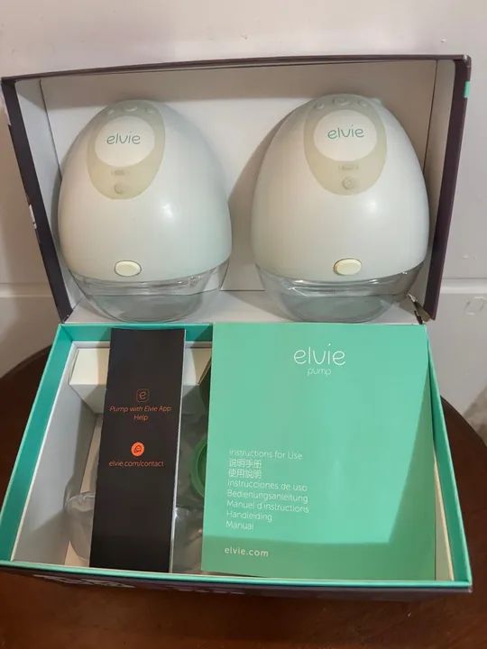 Bomba Extratora dupla de leite Elvie 20 dias de uso - Foto 6