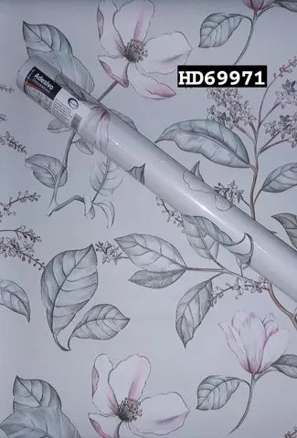 papel em pvc de parede decorativo interponte pvc hd69971 0,45cmx5m