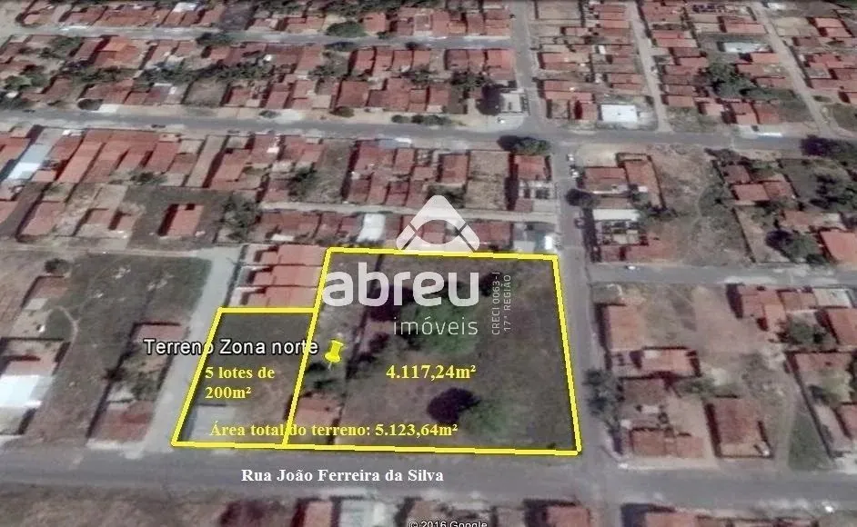 Vende-se Terreno no bairro N. S. da Apresentação