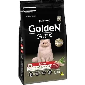 Ração Golden gatos adultos 1kg-nao e granel.