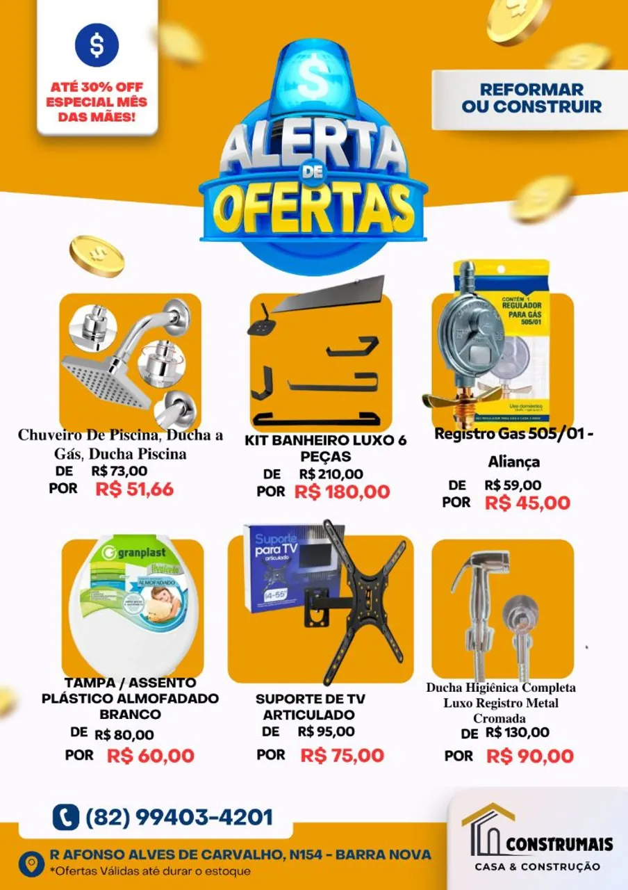 Promoção de Ofertas - Cama, Mesa e Banho