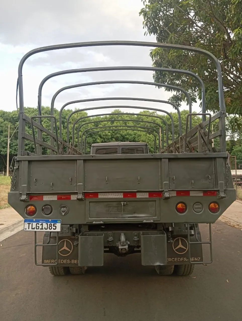 Mercedes Benz 1418 4x4 Traçado Militar Ano 2000 - Foto 5