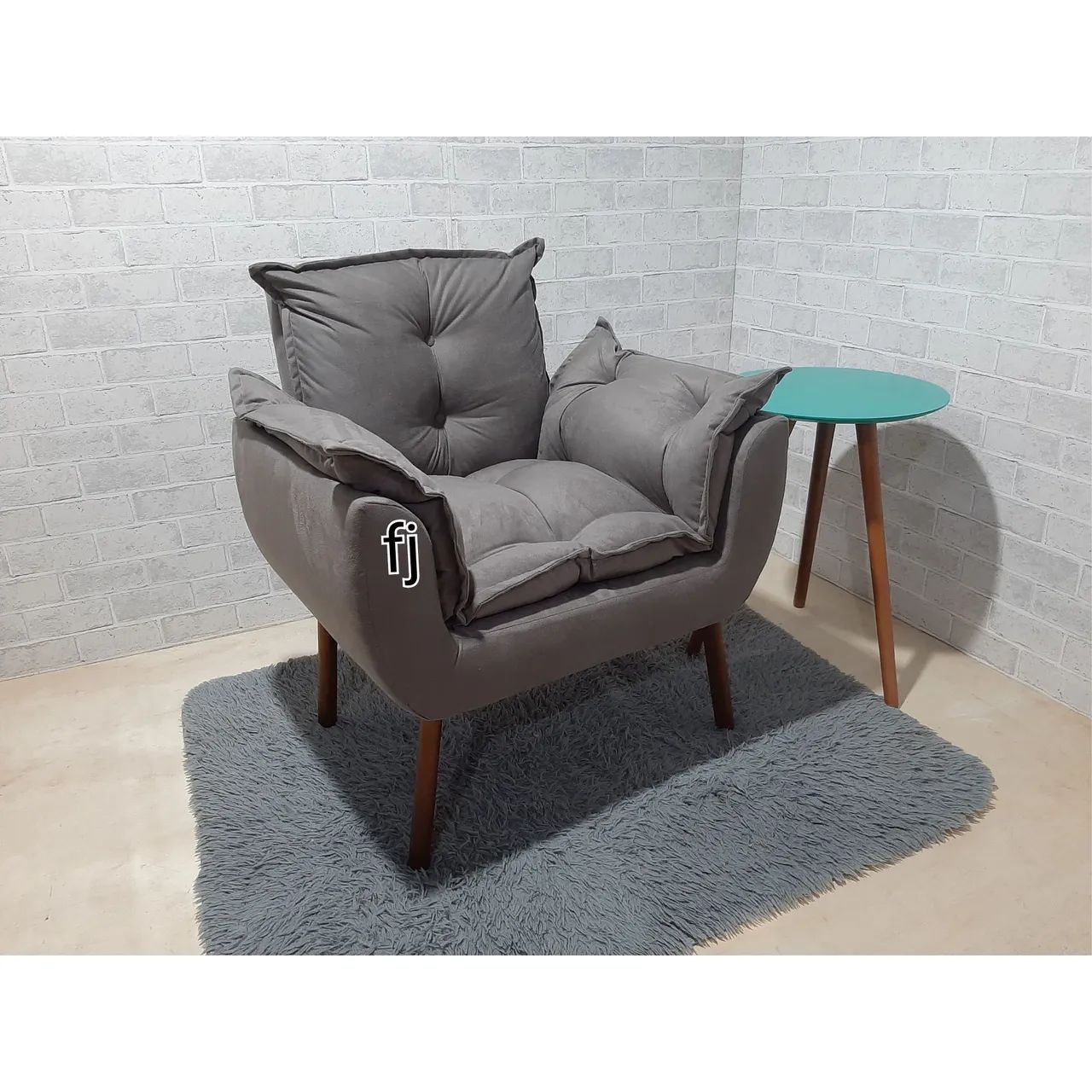 Poltrona Moderna Aconchegante - Design Exclusivo - Foto 4