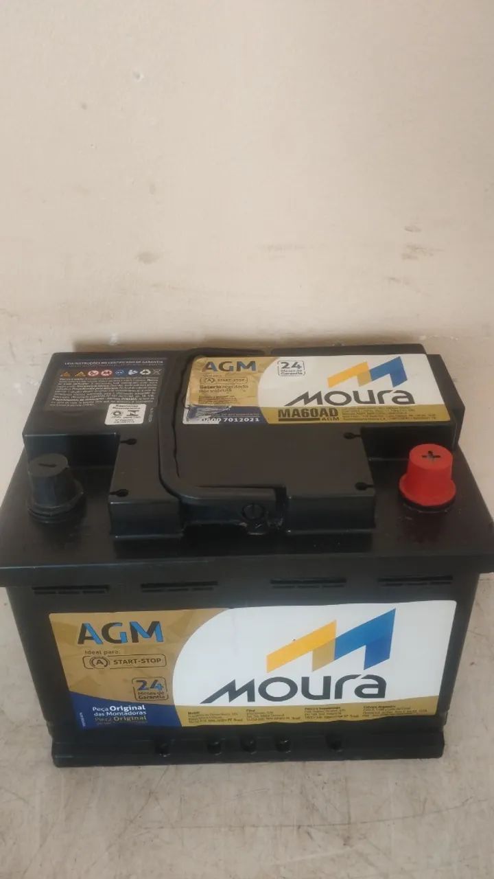 Bateria Para Carro de 45 a 180 Amperes Nova e Semi Novas Tenho Agm e Efb Aceito Cartão. - Foto 6