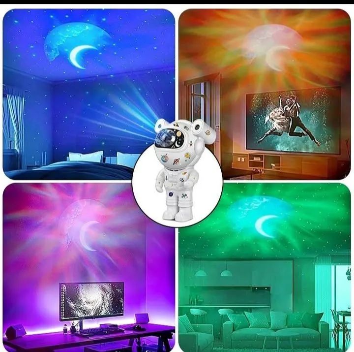 NOVIDADE! 2 EM 1 PROJETOR DE GALÁXIA E CAIXA DE SOM BLUETOOTH