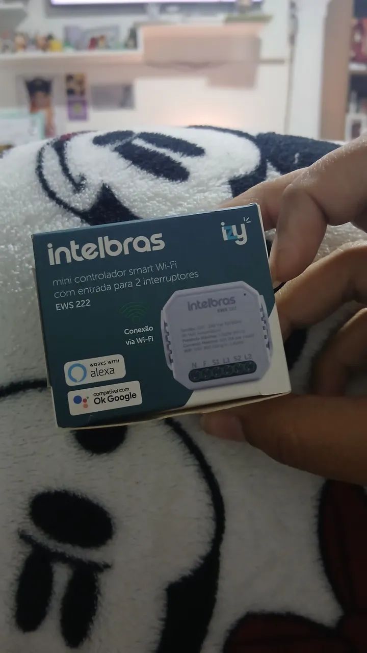 Interruptor Controlador De Cargas 2/2 Intelbras Ews 222 - Foto 3