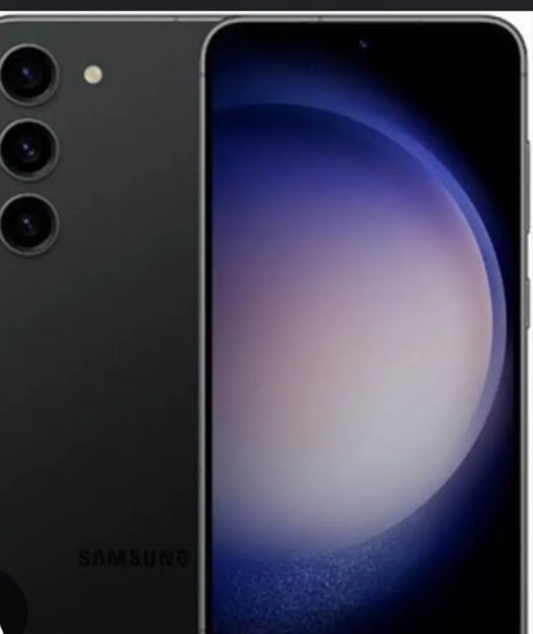Se tiver acessórios inclusos:<br>Galaxy S23 + carregador e capa - Pronto pra uso!
