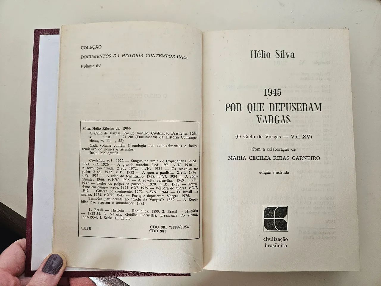 Coleção RARA completa O Ciclo de Vargas, Hélio Silva - 16 volumes - Civilização Brasileira - Foto 3