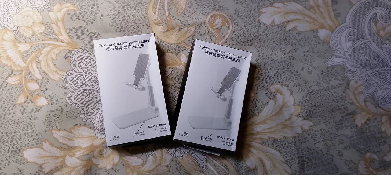 Suporte de Mesa para Celular Dobrável  - Foto 3