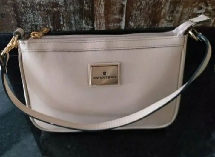 BOLSA 100% COURO, DE TIRACOLO E DE MÃO (DUAS ALÇAS), MARCA SMARTBAG. - Foto 4