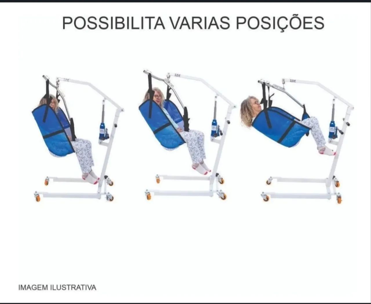 Guincho para pessoas acamadas - Foto 3